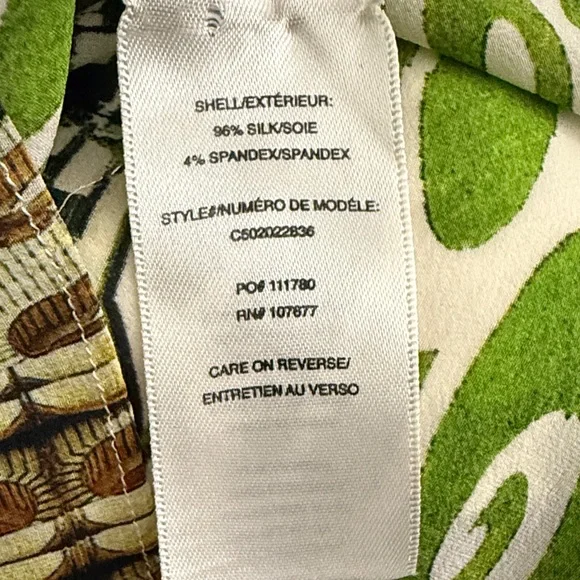 Alice + Olivia silk blouse size small - Picture 7 of 7